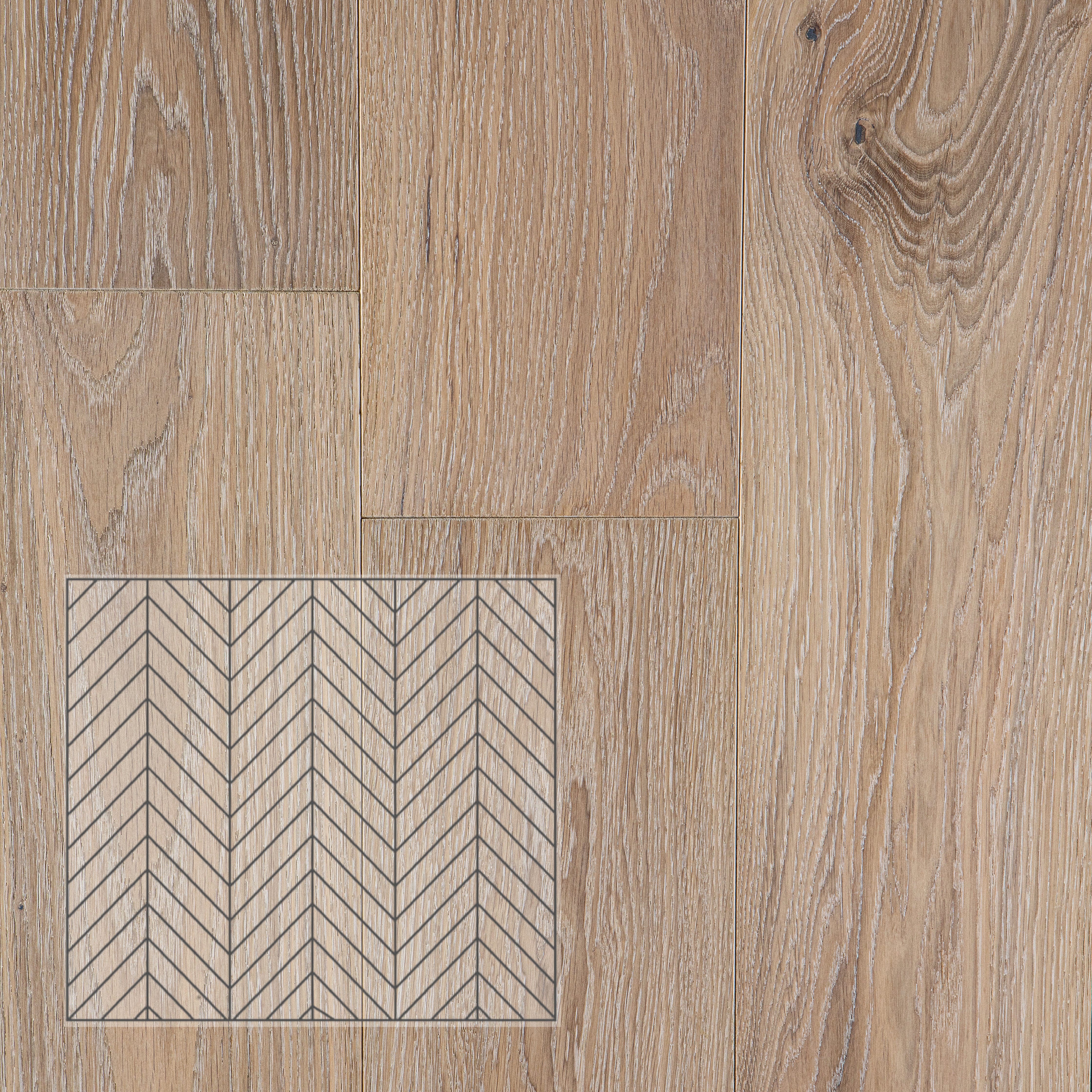 Инженерная доска Eparket Дуб Chamonix рустик лак французская елка 510×90×15